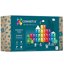 Connetix Magnet set - 18 Parts - Rainbow Rectangle Connetix Magnet set - 18 Parts - Rainbow Rectangle