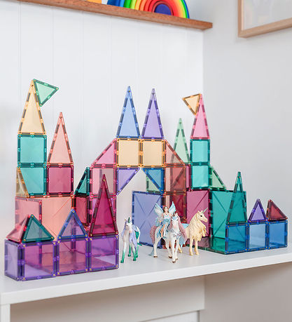 Connetix Magnet set - 64 Parts - Pastel Starts Pack