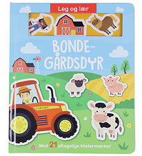 Forlaget Carlsen Sticker book - Play And Learn - Farm Animals - Forlaget Carlsen Sticker book - Play And Learn - Farm Animals -