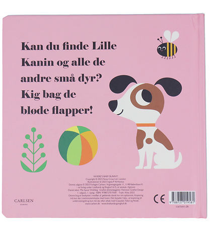 Forlaget Carlsen Bilderbok m. Flapper - Var är Lille Kanin - Då