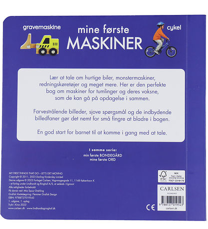 Forlaget Carlsen Bilderbuch - Meine ersten Maschinen Forlaget Carlsen Bilderbuch - Meine ersten Maschinen