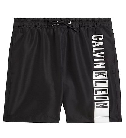 Calvin Klein Badshorts - Medium+ Dragsko - Svart