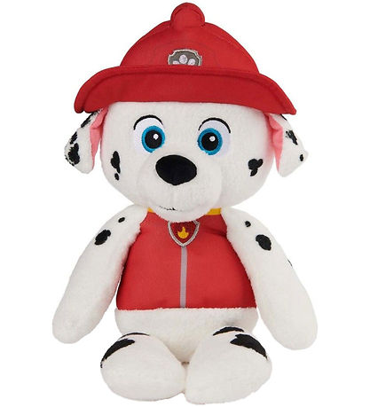 Paw Patrol Kuscheltier - 33 cm - Mitnehm-Spielzeug Buddy - Marsh