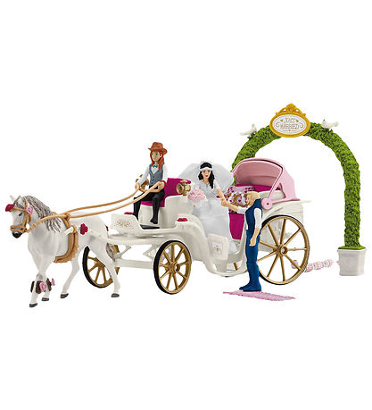 Horse Club Schleich - Voiture de mariage - 42641 Horse Club Schleich - Voiture de mariage - 42641