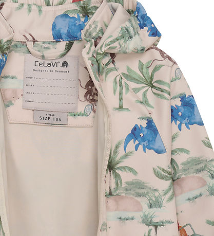 CeLaVi Softshell-takki - Dress Blues/Kerma M. Elefantit