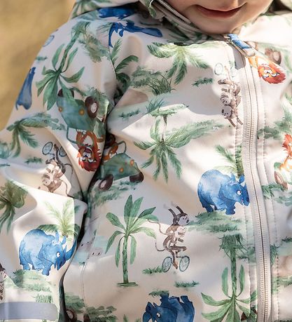 CeLaVi Softshell-takki - Dress Blues/Kerma M. Elefantit