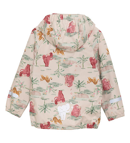 Veste softshell CeLaVi - Brandied Apricot/Rose av. Éléphants