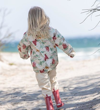 Veste softshell CeLaVi - Brandied Apricot/Rose av. Éléphants