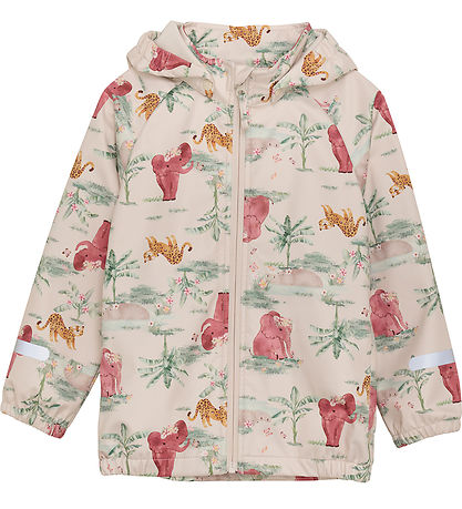 Veste softshell CeLaVi - Brandied Apricot/Rose av. Éléphants