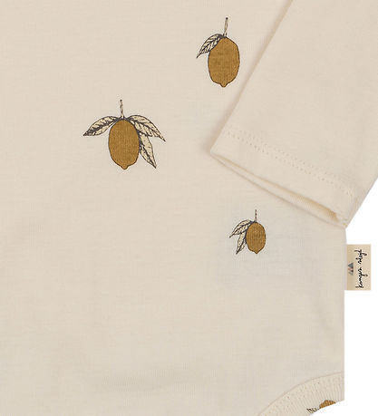 Konges Sløjd Bodysuit l/s - Lemon