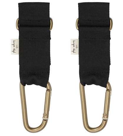 Sangles de poussette Konges Sløjd - 2 Pack - Noir Sangles de poussette Konges Sløjd - 2 Pack - Noir