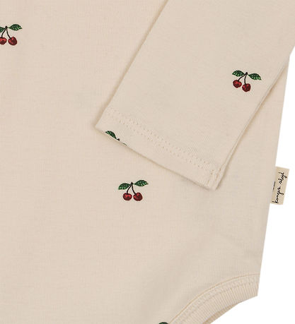 Konges Sløjd Bodysuit l/s - Cherry
