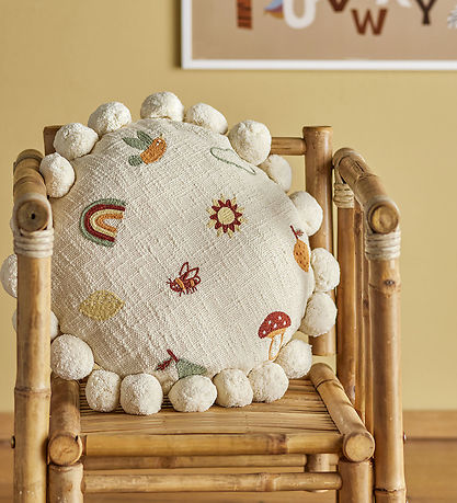 Bloomingville Koddi - Ø40 cm - Agnes Koddi - Náttúrulegt