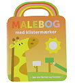 Forlaget Bolden Colouring Book w. Stickers - Giraffe