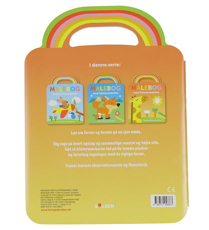 Forlaget Bolden Colouring Book w. Stickers - Giraffe