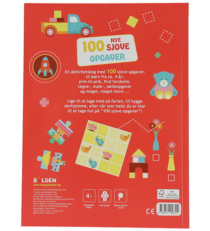 Forlaget Bolden Arbeitsbuch - 100 neue lustige Aufgaben - Ab 4 J Forlaget Bolden Arbeitsbuch - 100 neue lustige Aufgaben - Ab 4 J