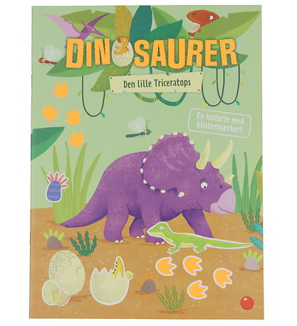 Forlaget Bolden Stickerboek - Dinosaurussen: de Klein Tricerat