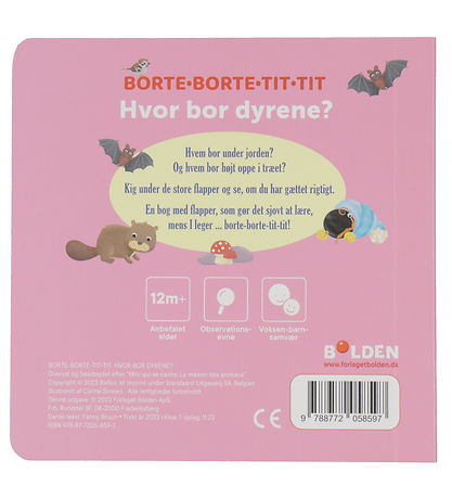 Forlaget Bolden Picture Book w. Flapper - Away Away Tit Tit - Wh Forlaget Bolden Picture Book w. Flapper - Away Away Tit Tit - Wh