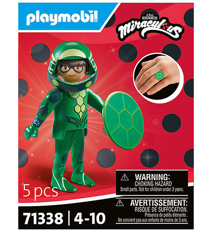 Miraculeux Playmobil - Carapace - 71338 - 5 Parties