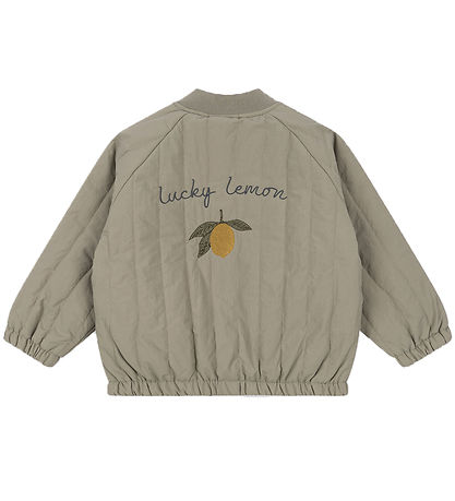 Konges Sløjd Thermo Jacket - Juno Bombs - Laural Oak w. Lemon