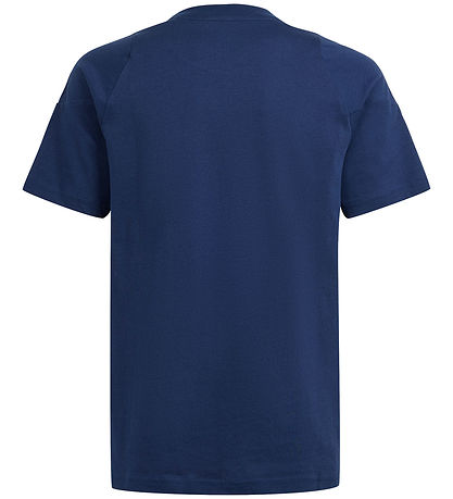 adidas Performance T-Shirt - Tiro 24 SWTEEY - Blau/Weiß