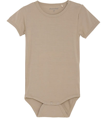 Body m/c Minymo - Viscose - Simplement Taupe Body m/c Minymo - Viscose - Simplement Taupe