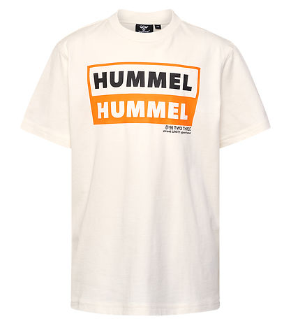 Hummel T-shirt - hmlTWO - Marshmallow Hummel T-shirt - hmlTWO - Marshmallow