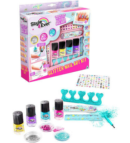 Style 4 Ever Glitter Nail Art Kit
