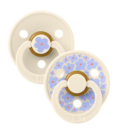 BIBS Colour Spenen - 2-pack - Maat 2 - Rond - Ivory BIBS Colour Spenen - 2-pack - Maat 2 - Rond - Ivory