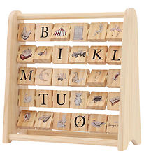 Jouet d'Activité Konges Sløjd - ABC Cadre de bloc - Bois - Multi Jouet d'Activité Konges Sløjd - ABC Cadre de bloc - Bois - Multi