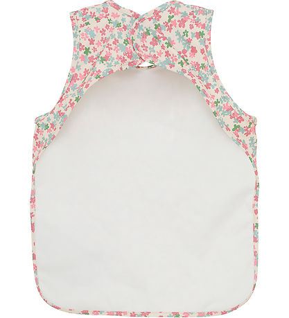 CeLaVi Apron - PU - Brandied Apricot w. Flowers CeLaVi Apron - PU - Brandied Apricot w. Flowers
