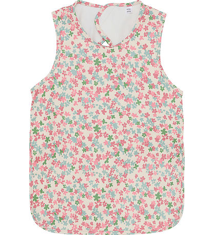 CeLaVi Apron - PU - Brandied Apricot w. Flowers CeLaVi Apron - PU - Brandied Apricot w. Flowers