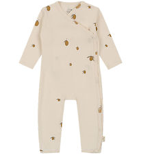 Konges Sløjd Wrap Jumpsuit - Lemon Konges Sløjd Wrap Jumpsuit - Lemon