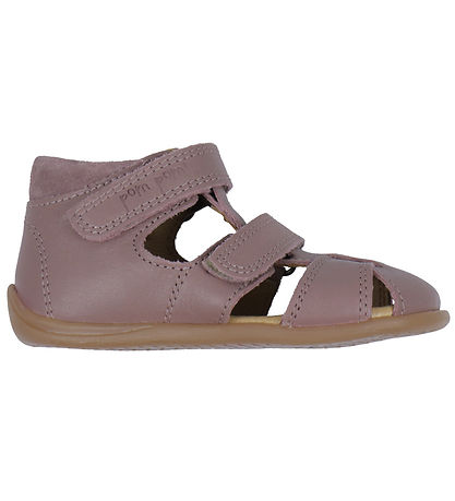 Pom Pom Sandalen - Starter Zwei Klettband - Dusty Lavender Pom Pom Sandalen - Starter Zwei Klettband - Dusty Lavender