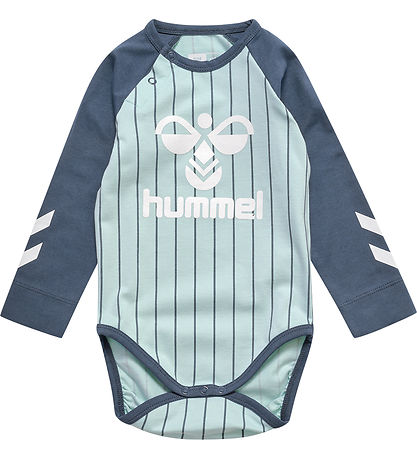 Hummel Bodysuit L/s - hmlPinno - Surf Spray Hummel Bodysuit L/s - hmlPinno - Surf Spray