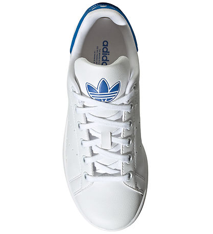adidas Originals Shoe - Stan Smith J - White/Blue
