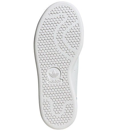 adidas Originals Skór - Stan Smith J - Hvítt/blátt adidas Originals Skór - Stan Smith J - Hvítt/blátt