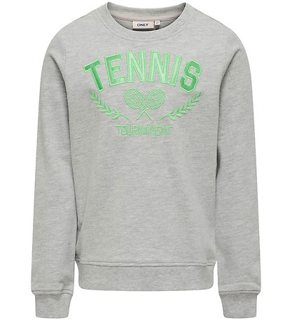 Sweat-shirt Kids Only - Villa Kog - Light Grey Melange/Tennis Sweat-shirt Kids Only - Villa Kog - Light Grey Melange/Tennis