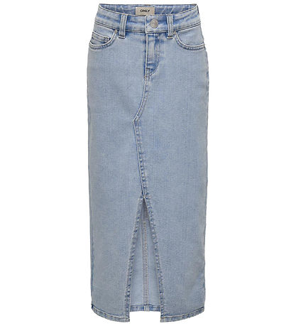 Kids Only Kjol - CookSiri - Light Blue Denim