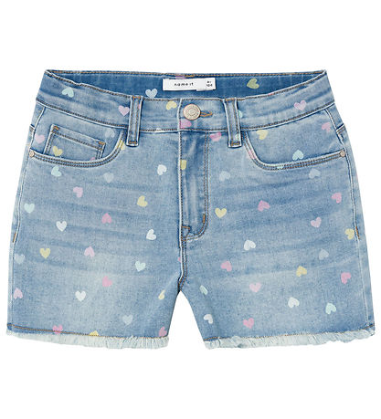 Shorts Name It - NkfRose - Medium+ Blue Denim Shorts Name It - NkfRose - Medium+ Blue Denim