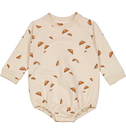 VACVAC Bodysuit l/s - Calais - Croissant Mini - Beige