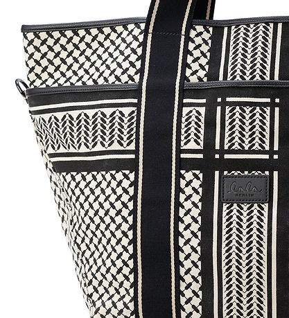 Lala Berlin Shopper - East West Tote Marin - Heritage Stripe Bla Lala Berlin Shopper - East West Tote Marin - Heritage Stripe Bla