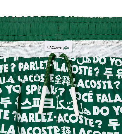 Lacoste Swim Shorts - Maillot De Bain - Green Lacoste Swim Shorts - Maillot De Bain - Green