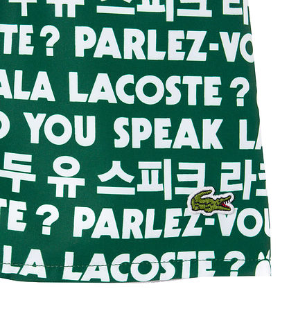 Lacoste Swim Shorts - Maillot De Bain - Green Lacoste Swim Shorts - Maillot De Bain - Green