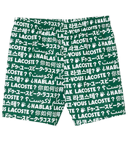 Lacoste Swim Shorts - Maillot De Bain - Green Lacoste Swim Shorts - Maillot De Bain - Green