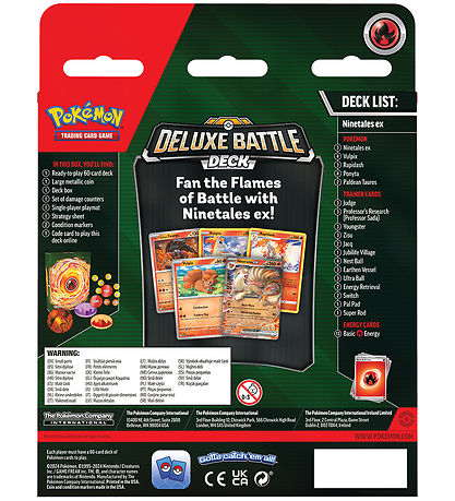 Pokémon Ruilkaart - Deluxe Battle Deck - Ninetales ex