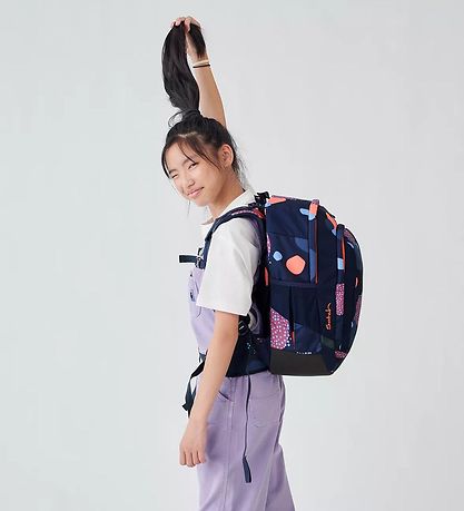 Satch School Backpack - Air - Coral Reef