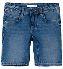 Shorts Name It - NkmRyan - Dark Blue Denim