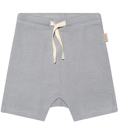 Petit Piao Shorts - Rib - Modal - Blue Mist Petit Piao Shorts - Rib - Modal - Blue Mist