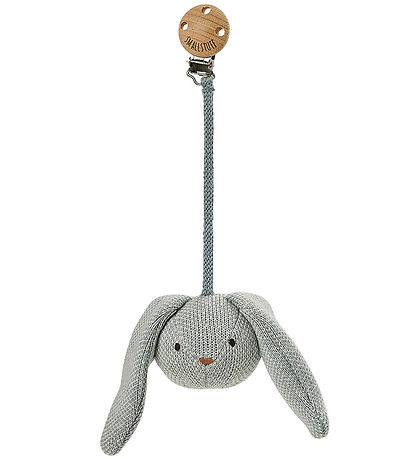 Smallstuff Kinderwagenanhänger - Kaninchen - Soft Blue